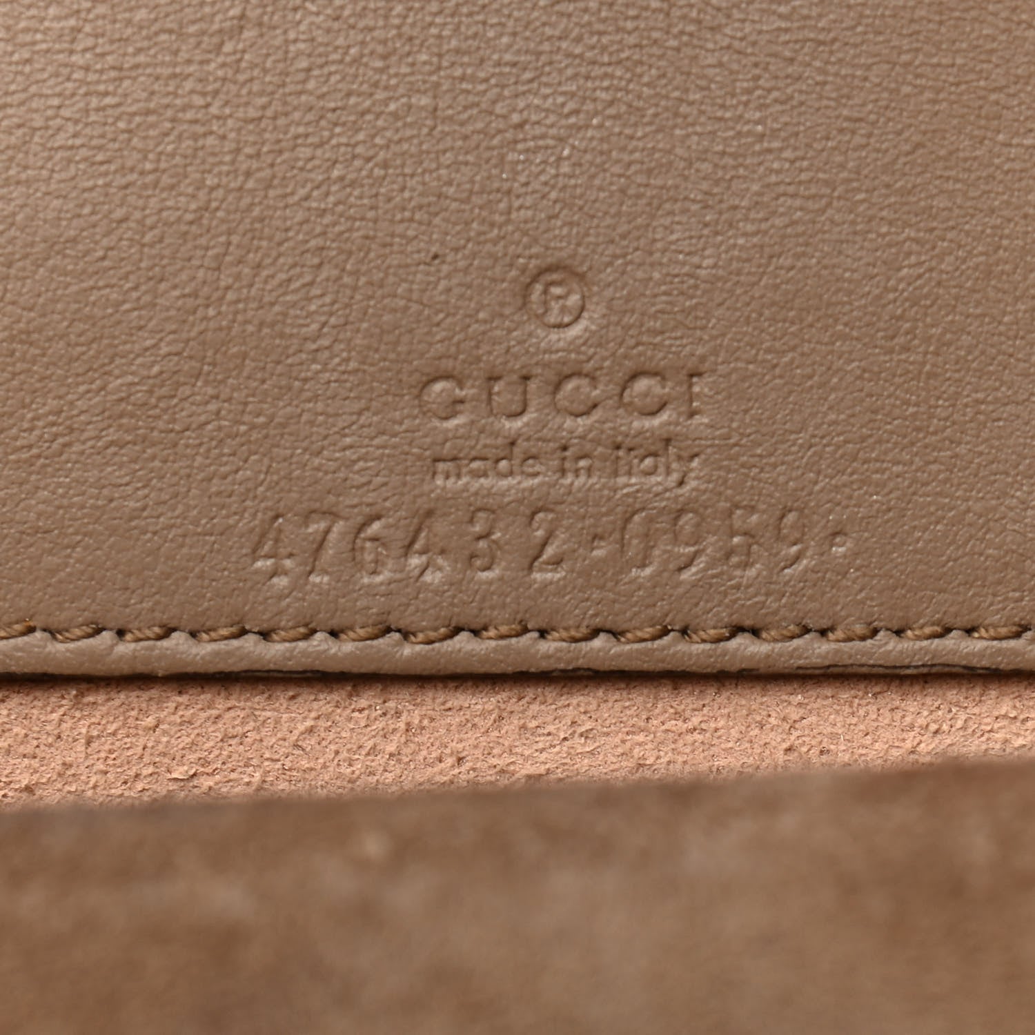 Gucci GG Supreme Monogram Super Mini Dionysus Shoulder Bag Taupe 6 of 8