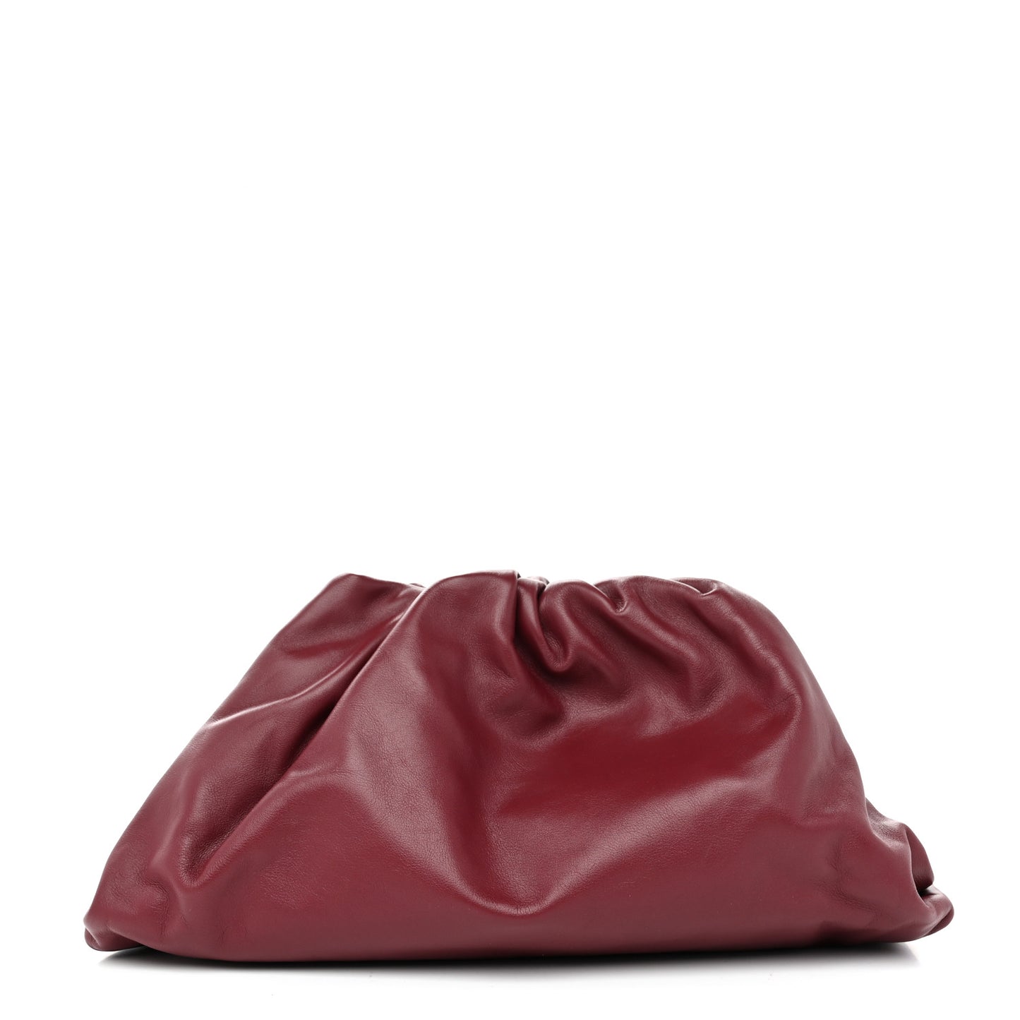 Smooth Butter Calf The Pouch Oversized Bordeaux