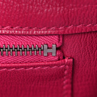 Hermes Shiny Porosus Crocodile Birkin 25 Rose Mexico 22 of 36
