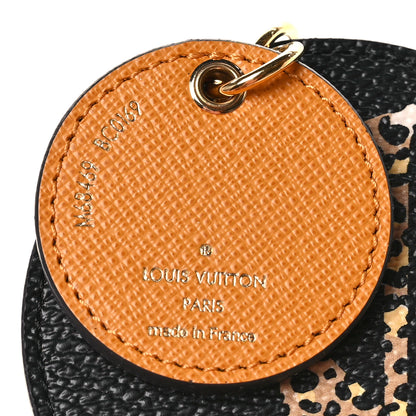 Louis Vuitton Monogram Giant Jungle Bag Charm Key Holder Black 3 of 4