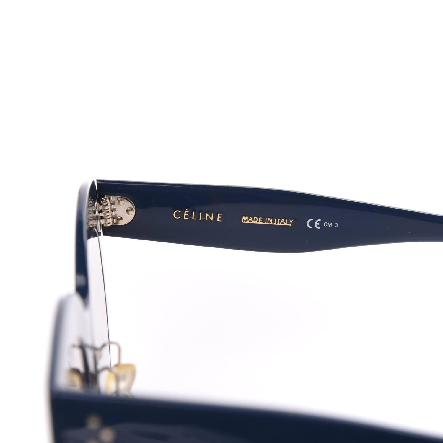 Celine Chris Sunglasses CL 41443/S Blue 5 of 7