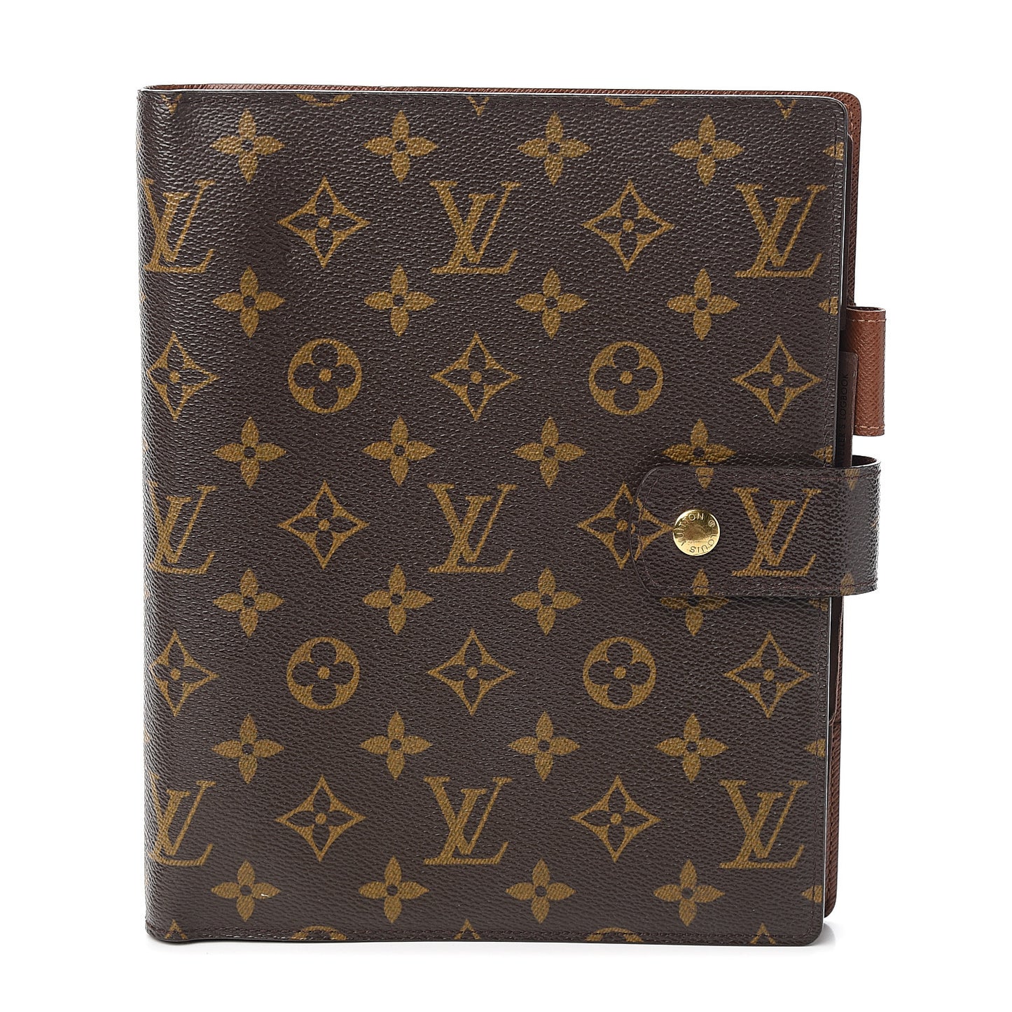 Monogram Large Ring Agenda Cover