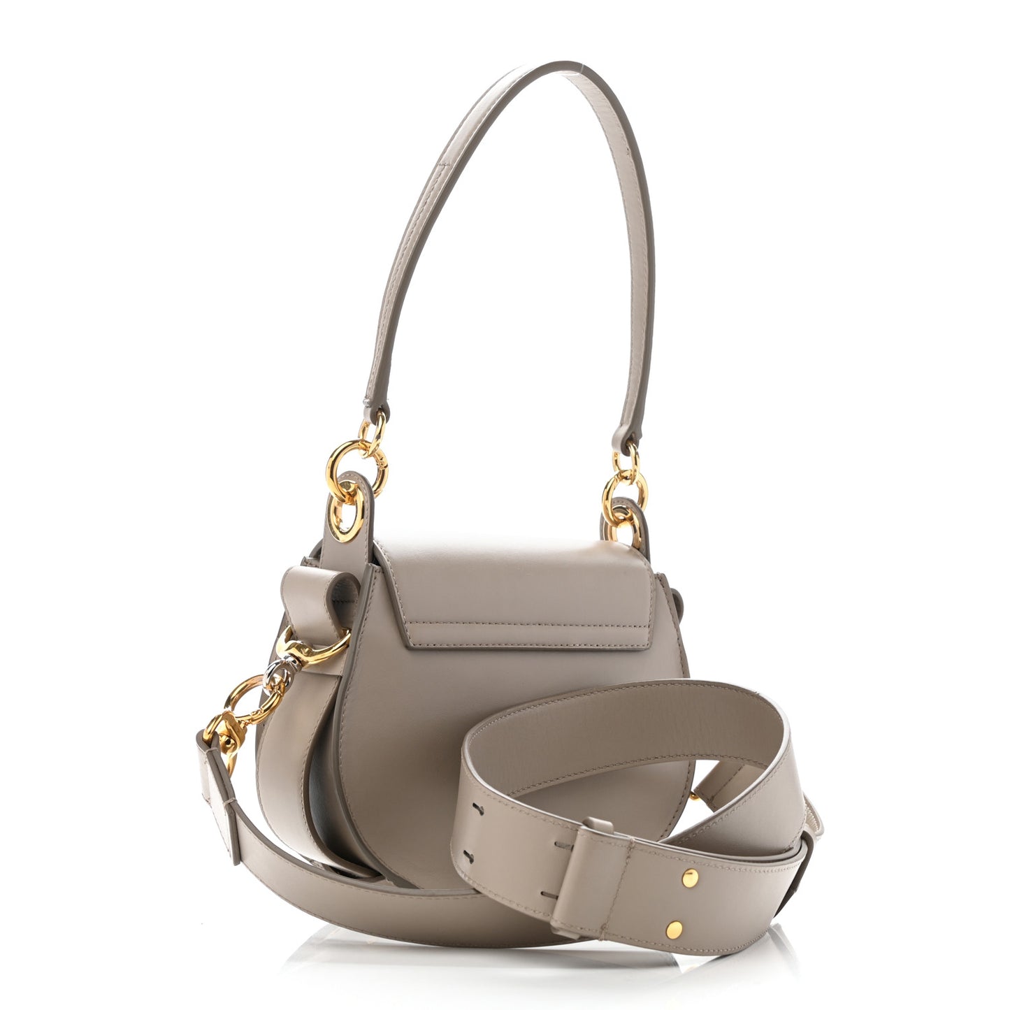 Calfskin Small Tess Bag Motty Grey