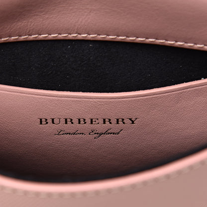 Burberry Trench Calfskin Mini DK88 Top Handle Bag Ash Rose 6 of 10