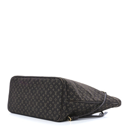 Louis Vuitton Monogram Idylle Neverfull MM Fusain 9 of 11