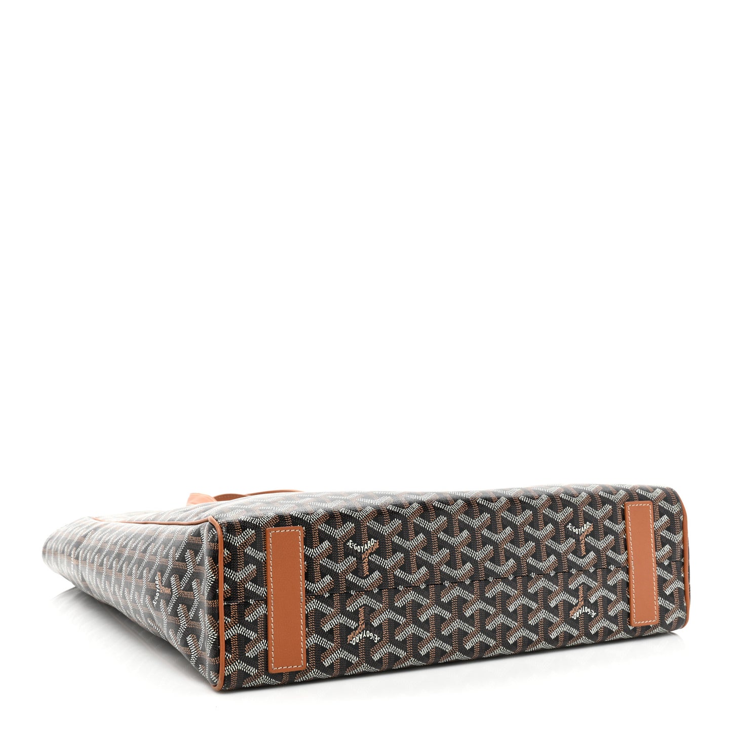 Goyardine Voltaire III Tote Black Gold