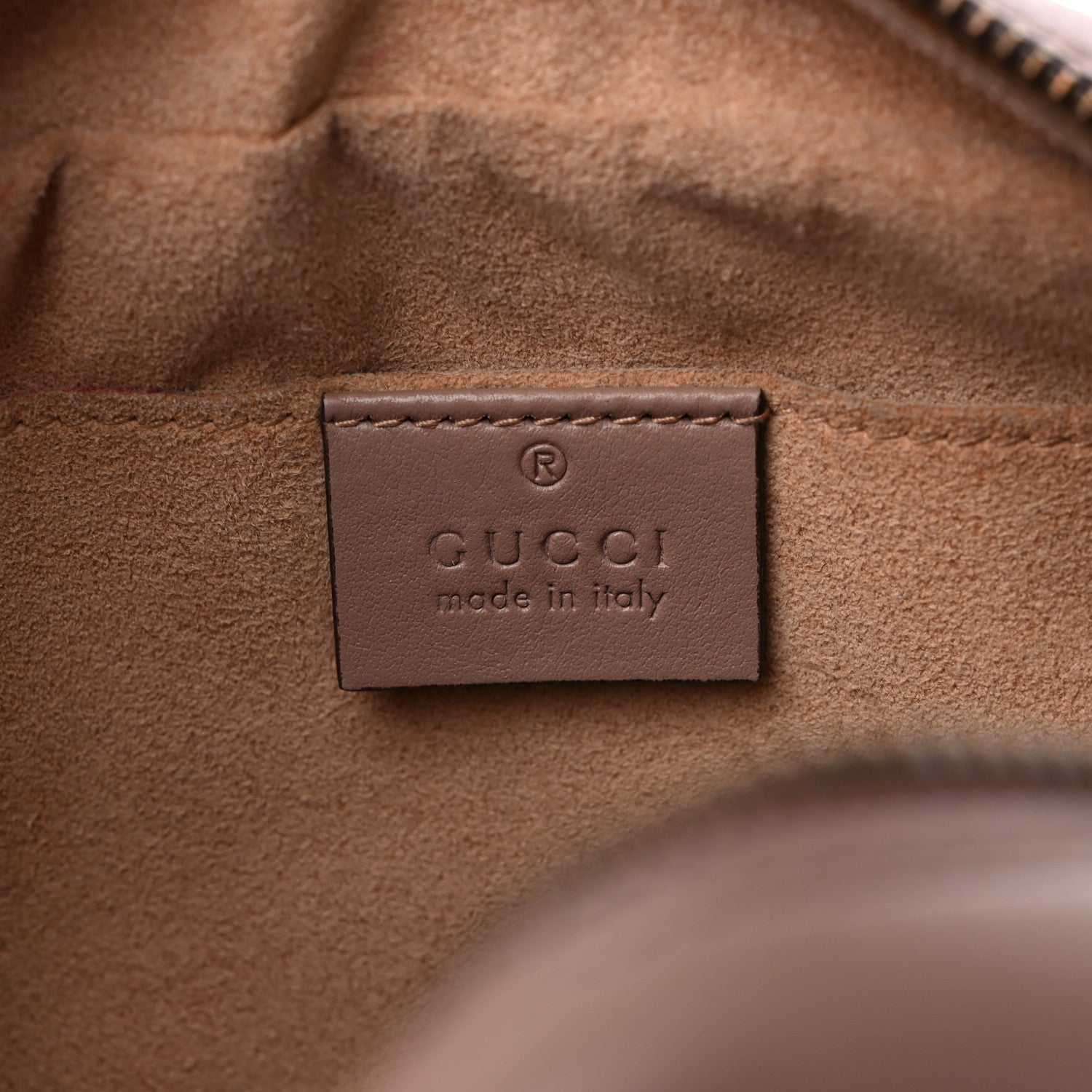 Gucci Calfskin Matelasse Small GG Marmont Chain Shoulder Bag Porcelain Rose 7 of 14