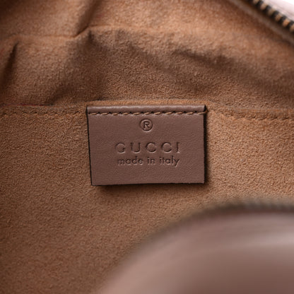 Gucci Calfskin Matelasse Small GG Marmont Chain Shoulder Bag Porcelain Rose 7 of 14