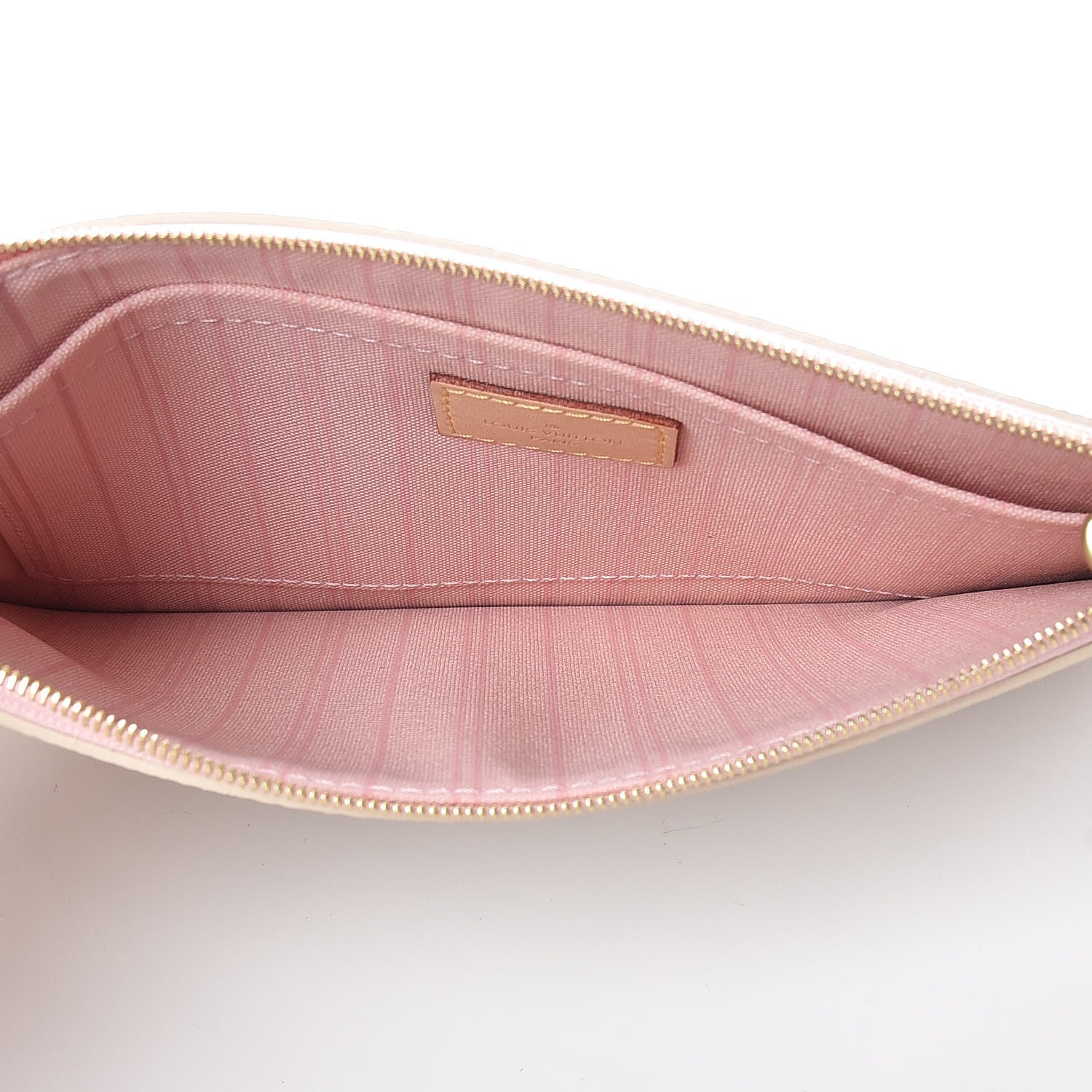 Louis Vuitton Damier Azur Neverfull MM GM Pochette Rose Ballerine 5 of 8