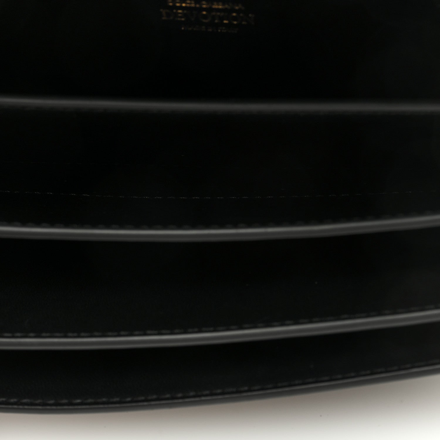 Dolce & Gabbana DOLCE GABBANA Lambskin Mini Devotion Crossbody Bag Black 5 of 9