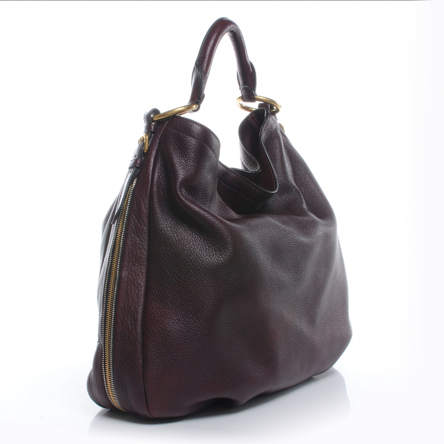 Vitello Daino Hobo Amaranto
