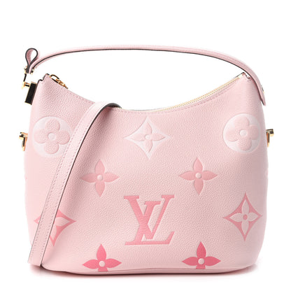 Louis Vuitton Empreinte Monogram Giant By The Pool Marshmallow Hobo PM Bouton De Rose 1 of 11