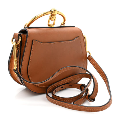 Chloe Calfskin Suede Small Nile Bracelet Bag Caramel 3 of 15