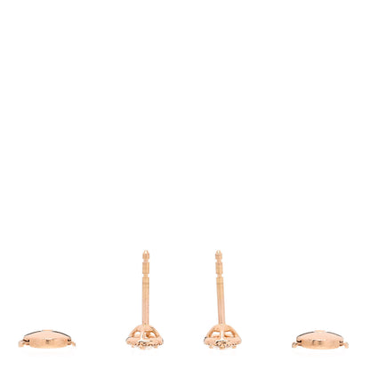 Tiffany 18K Rose Gold Diamond .32ctw Soleste Earrings 3 of 5