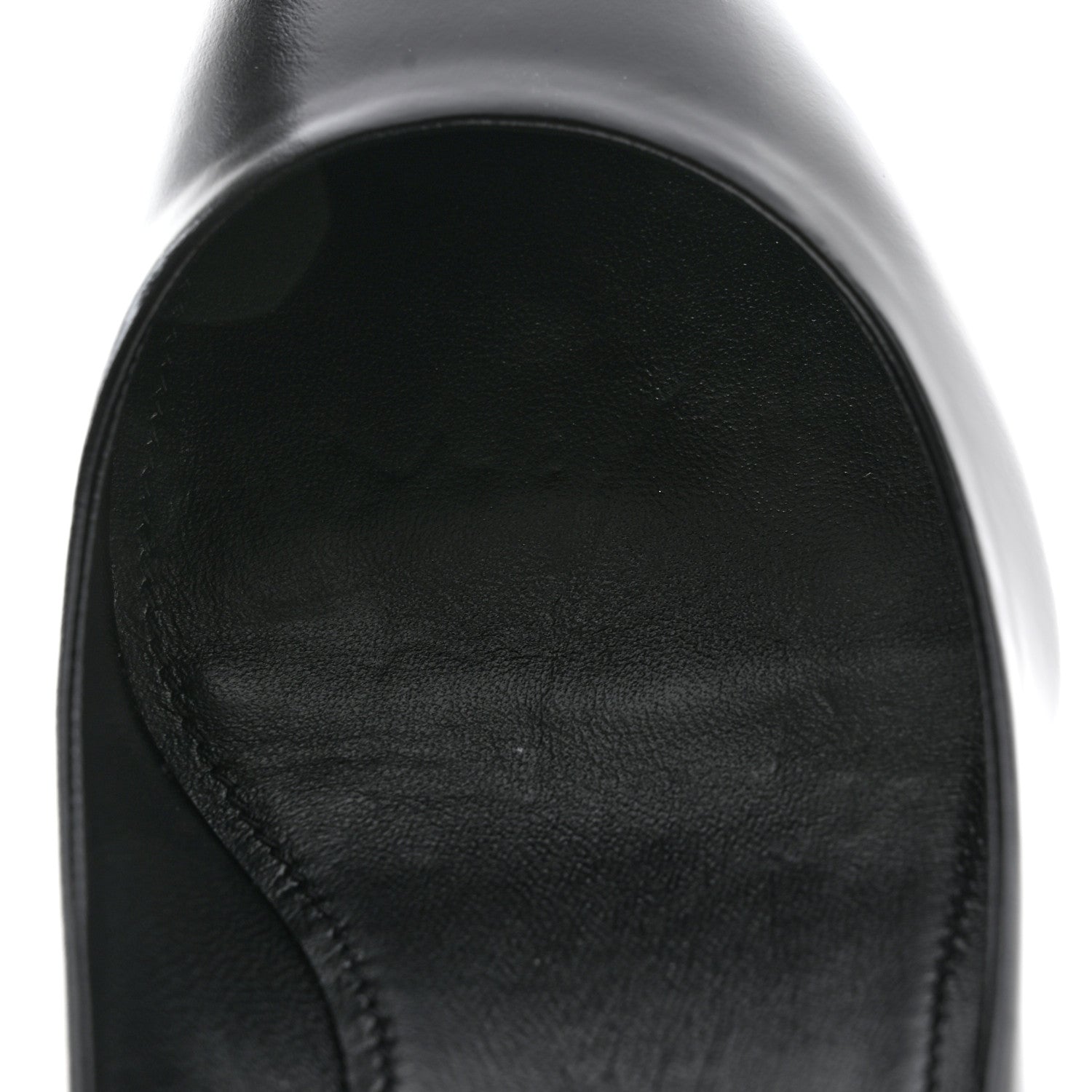Prada Spazzolato Pointed Toe 55mm Pumps 38 Black 10 of 11