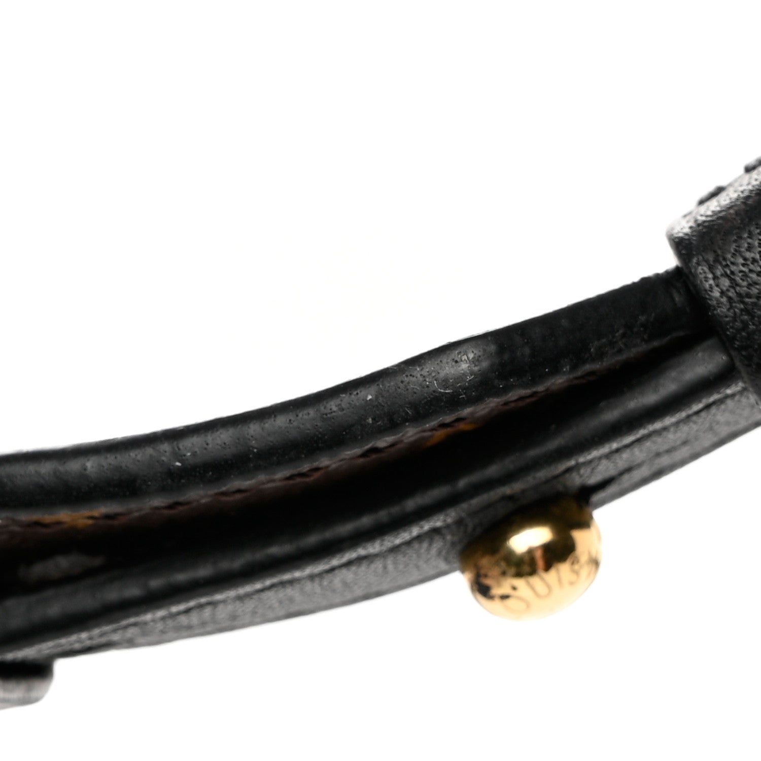 Louis Vuitton Monogram Bandouliere Shoulder Strap Black 9 of 11