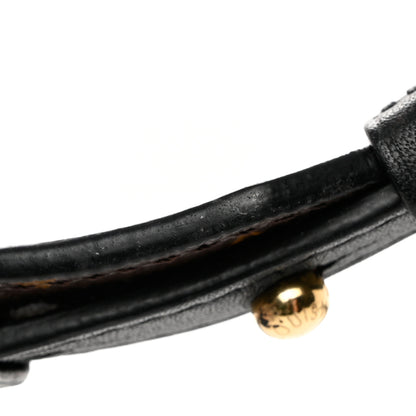 Louis Vuitton Monogram Bandouliere Shoulder Strap Black 9 of 11