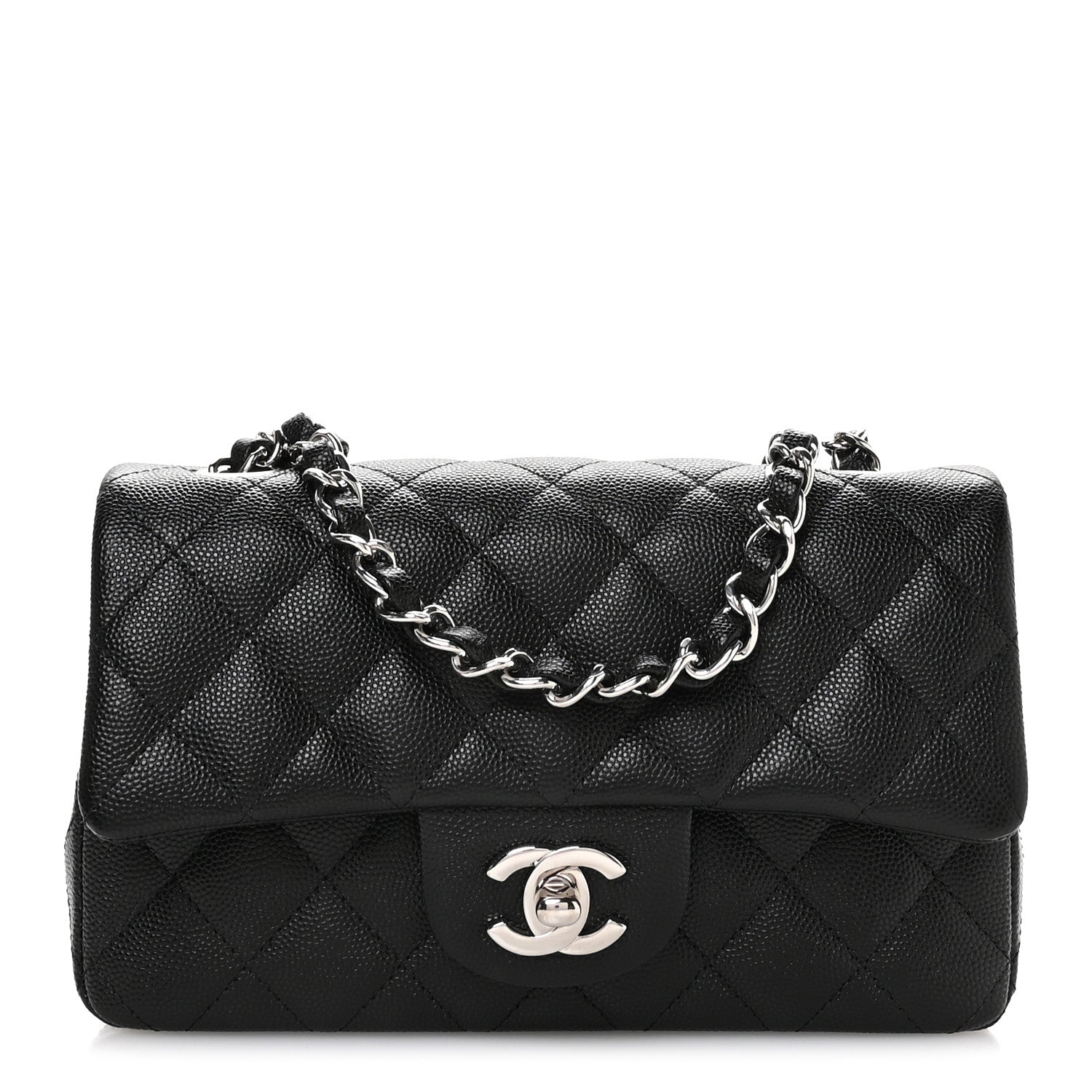 Chanel Caviar Quilted Mini Rectangular Flap Black 1 of 11