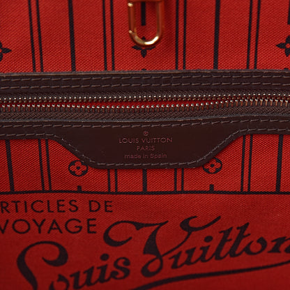 Louis Vuitton Damier Ebene Neverfull MM 6 of 14