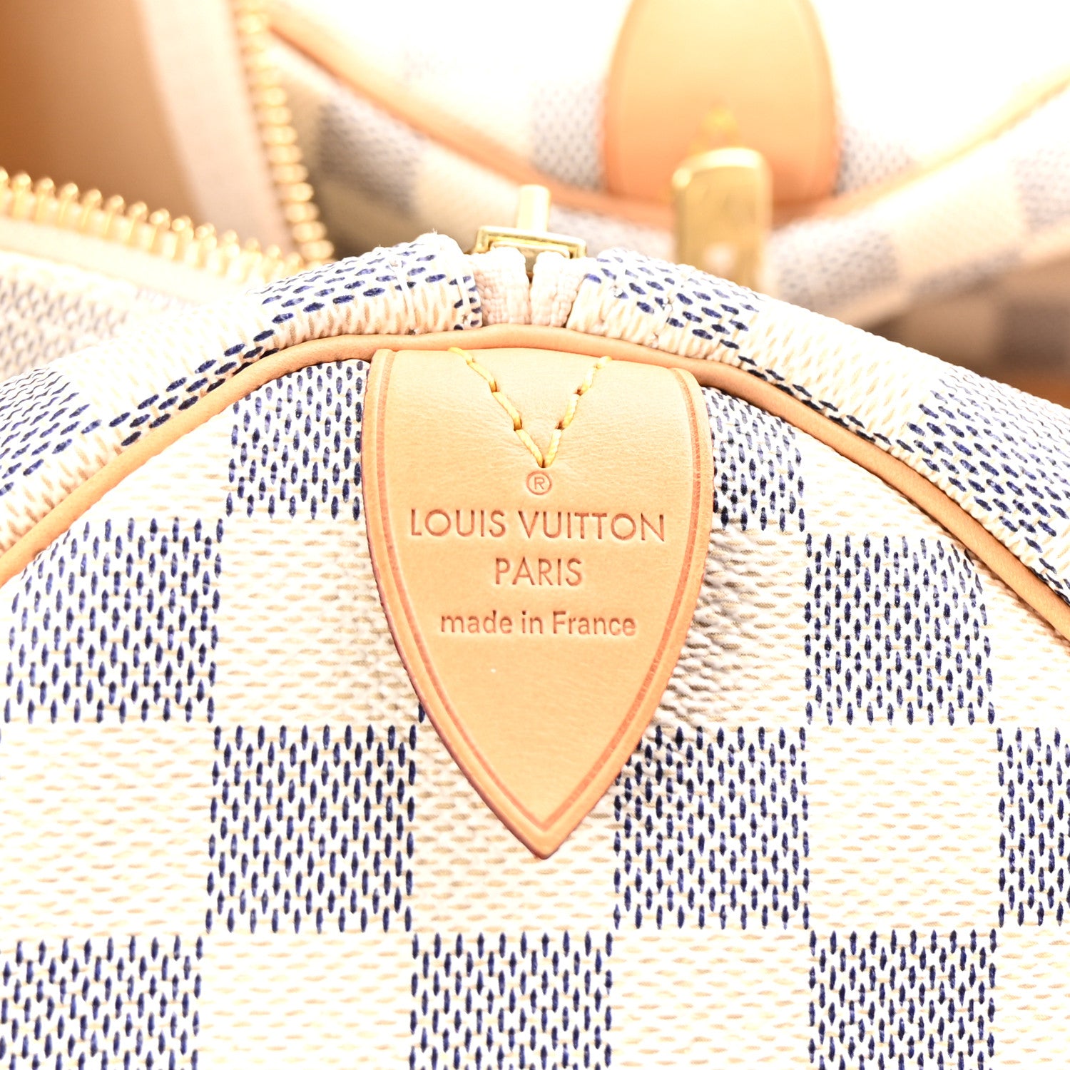 Louis Vuitton Damier Azur Keepall 50 5 of 9