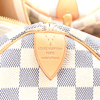 Louis Vuitton Damier Azur Keepall 50 5 of 9