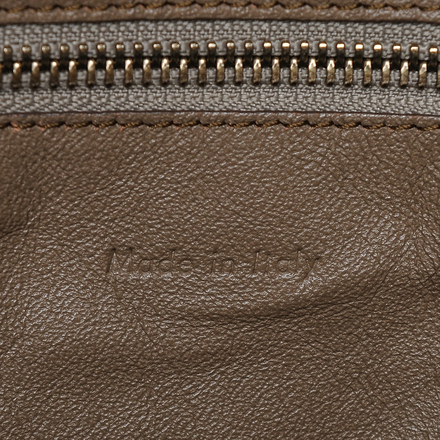 Smooth Calfskin Mini Luggage Camel