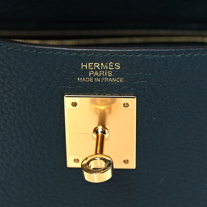 Hermes Togo Kelly Retourne 32 Vert Cypress 6 of 11