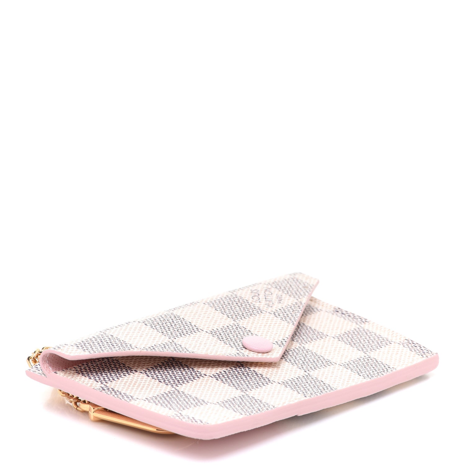 Louis Vuitton Damier Azur Recto Verso Card Holder Rose Ballerine 4 of 7