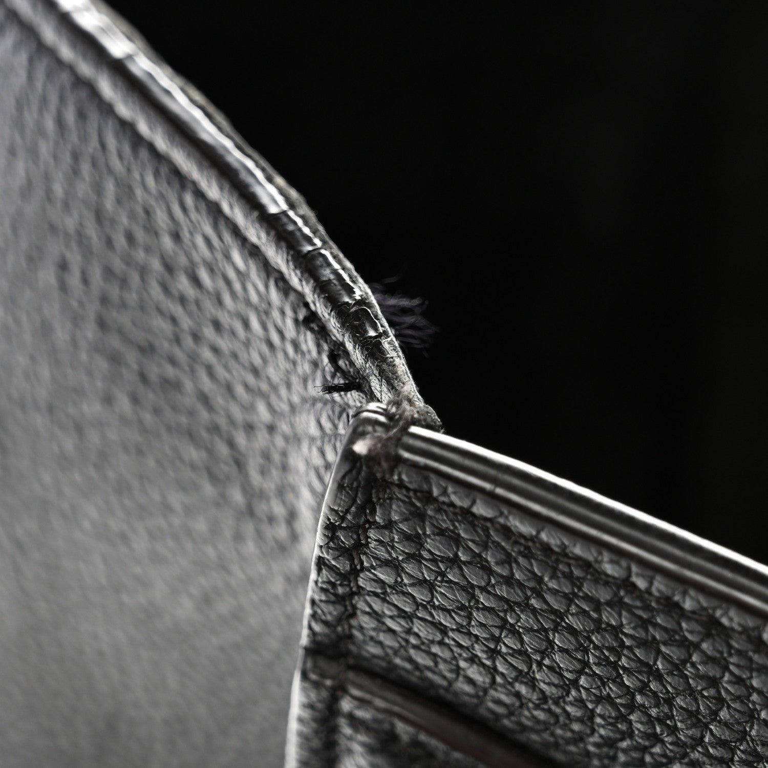 Celine Drummed Calfskin Mini Luggage Black 14 of 17