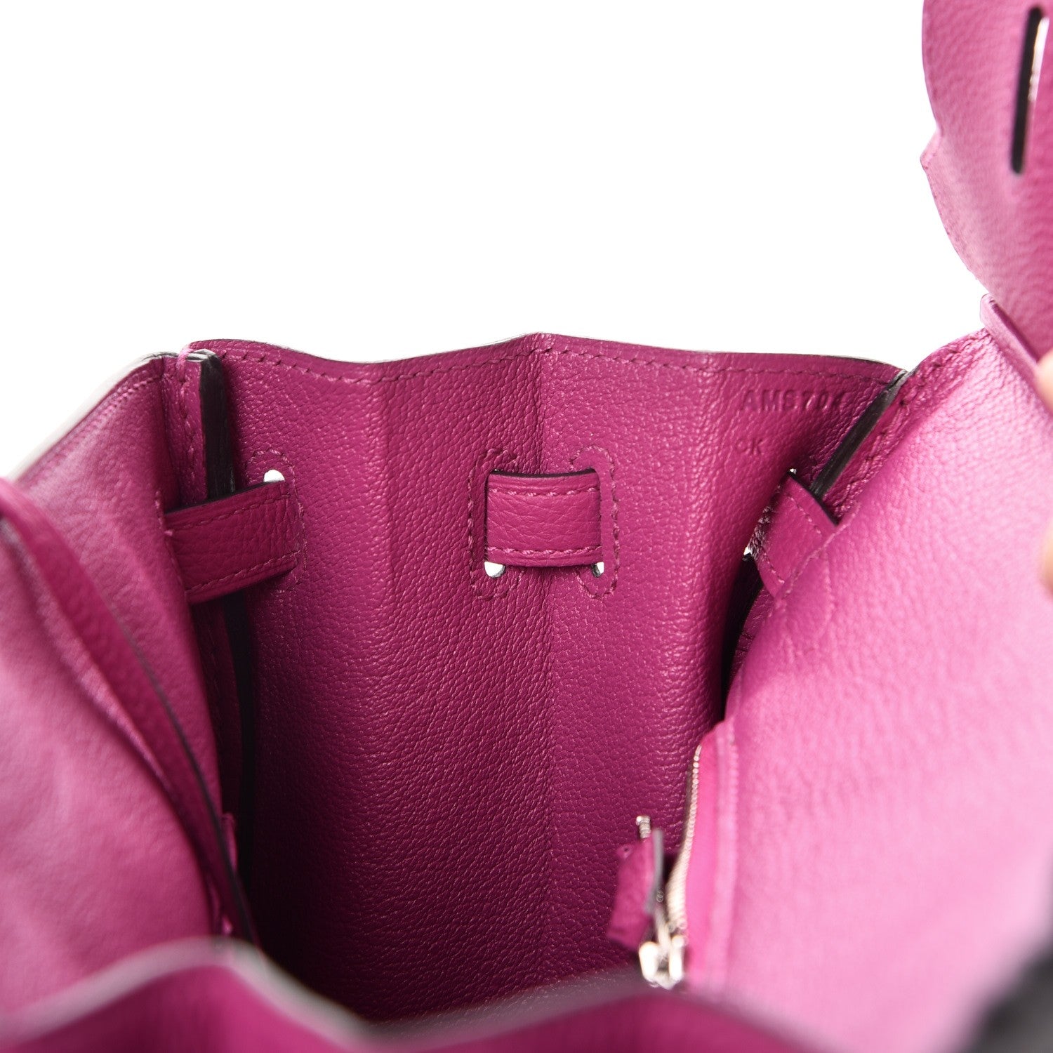 Hermes Togo Birkin 25 Rose Pourpre 11 of 37