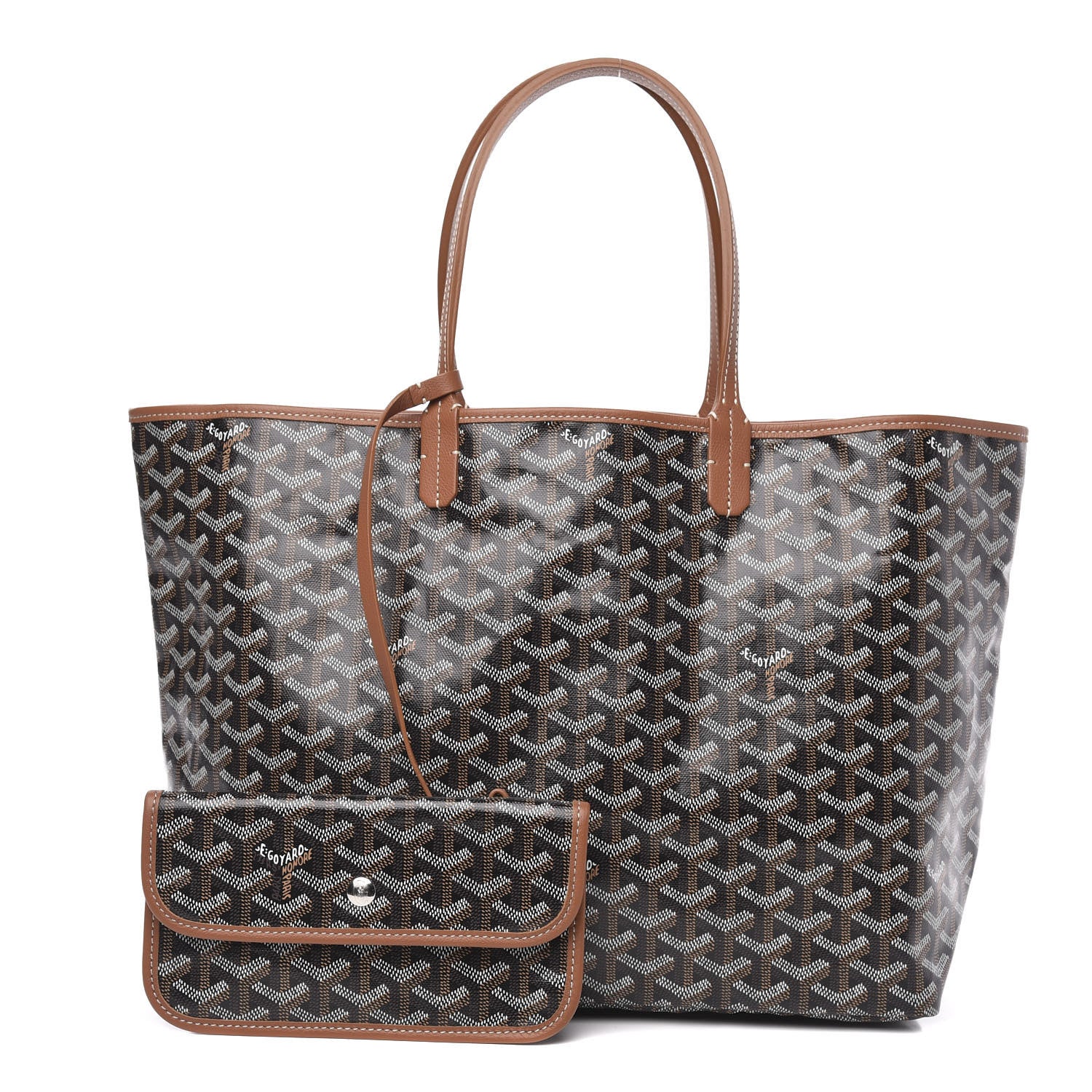 Goyard Goyardine Saint Louis PM Black Gold 1 of 9