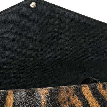 Louis Vuitton Monogram Animal Print Pochette Felicie Chain Wallet 12 of 12