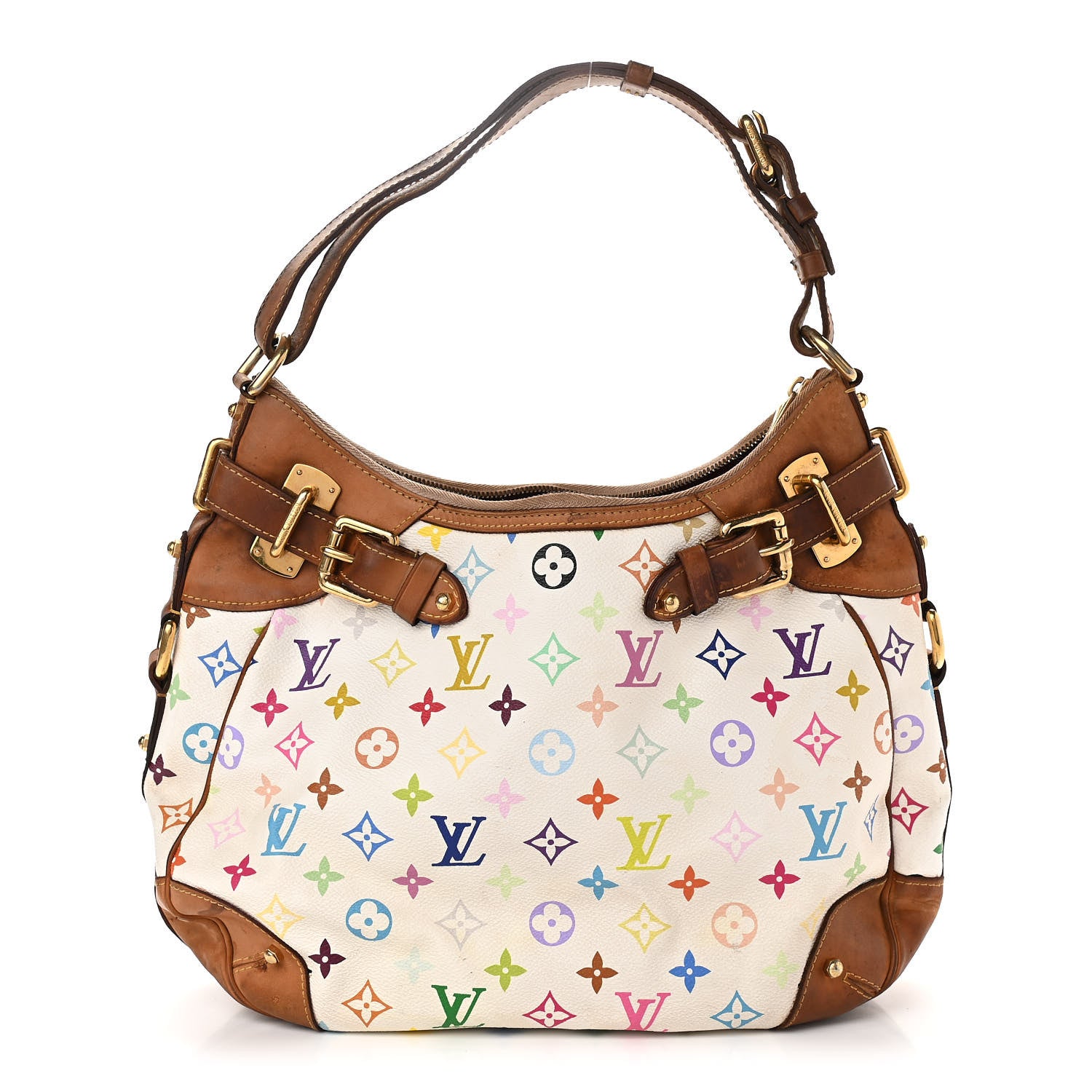 Louis Vuitton Monogram Multicolor Greta White 1 of 20