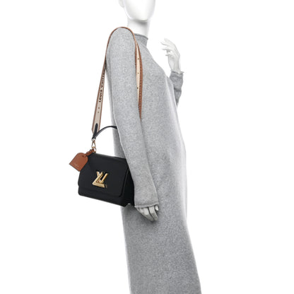 Louis Vuitton Epi Twist Top Handle Shoulder Bag Black 3 of 10