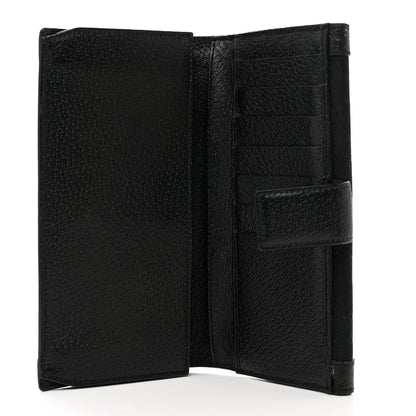 Gucci Monogram Continental Charmy Wallet Black 6 of 9