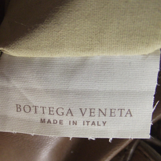 Bottega Veneta Leather Intrecciato Roma Tote Brown 9 of 11