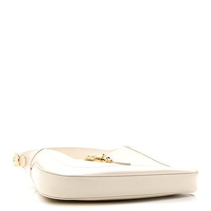 Gucci Boarded Dyana Lux Calfskin Small Jackie 1961 Hobo Mystic White 4 of 10