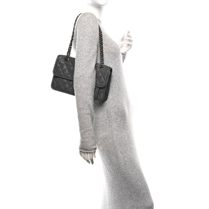Chanel Caviar Quilted Medium French Riviera Flap Grey 2 of 10