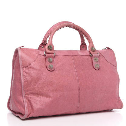 Balenciaga Agneau Giant 21 Silver Hardware Work Pivoine 3 of 16