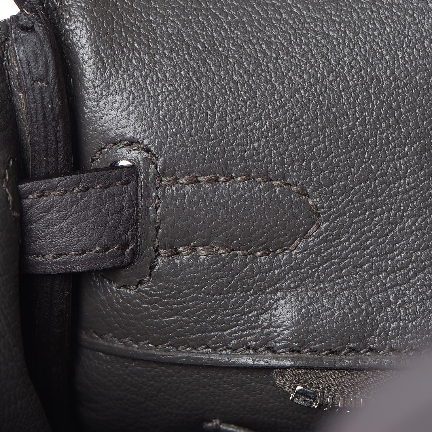 Hermes Togo Birkin 25 Etain 19 of 30
