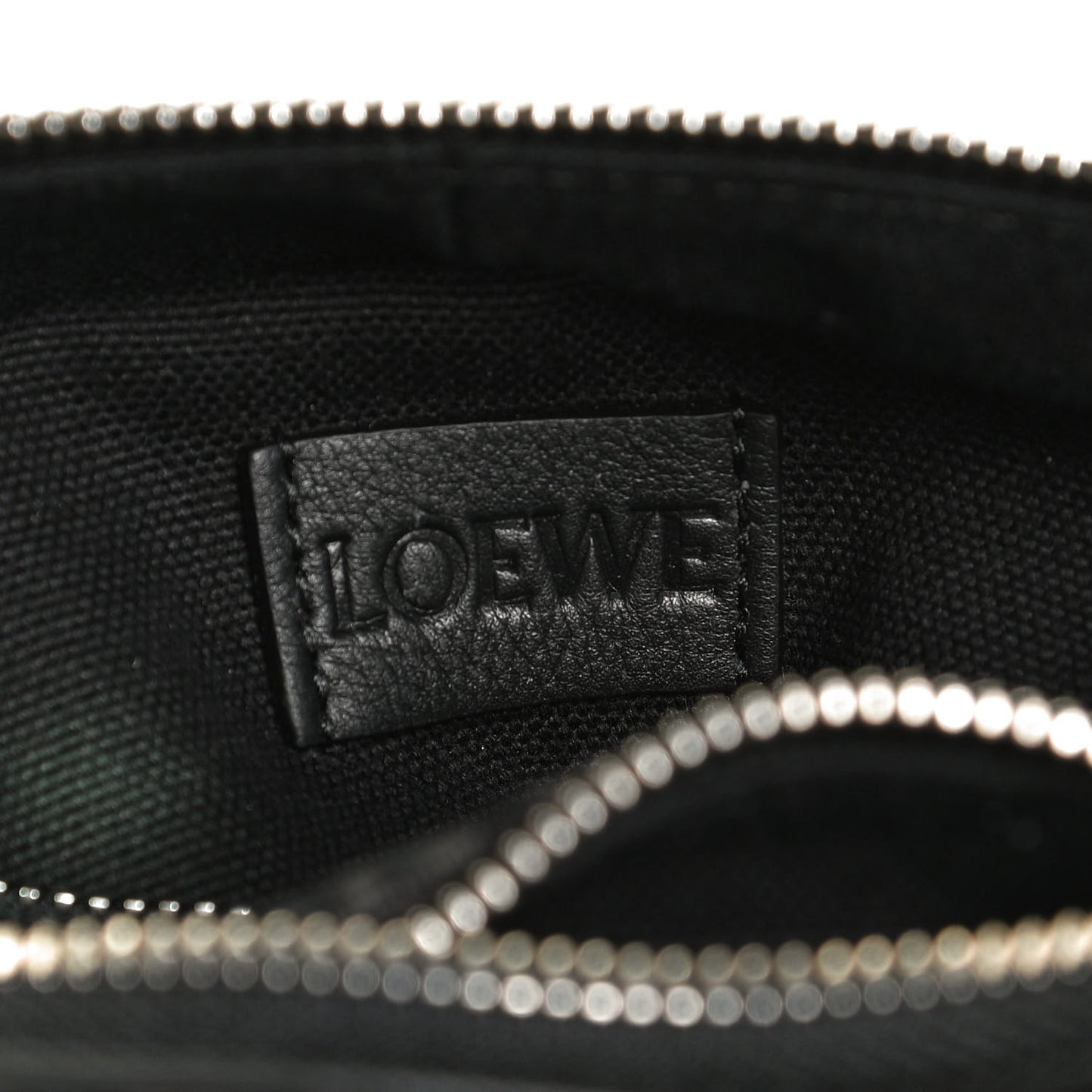 Jacquard Anagram Calfskin Mini Camera Bag Anthracite Black