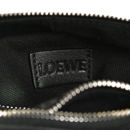 Loewe Jacquard Anagram Calfskin Mini Camera Bag Anthracite Black 6 of 10