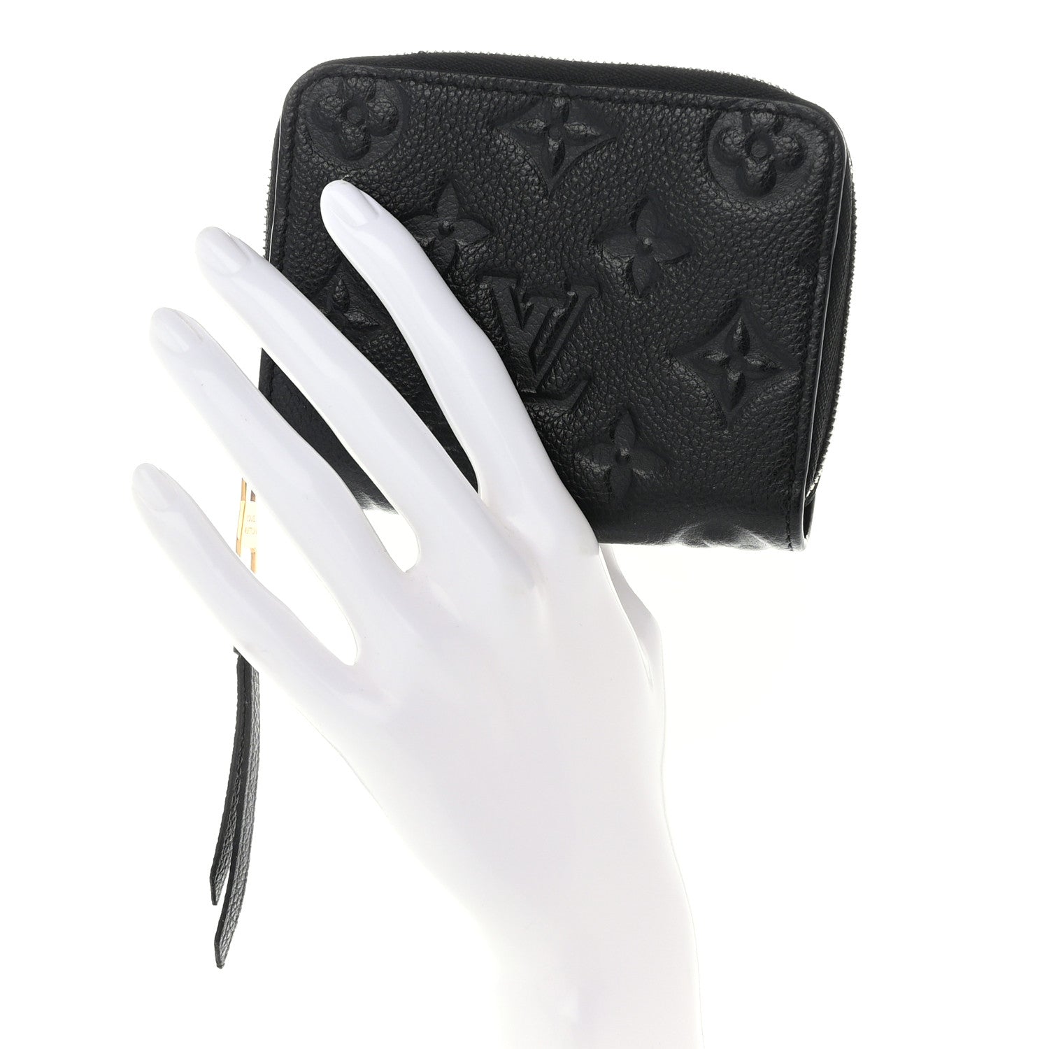 Louis Vuitton Empreinte Zippy Coin Purse Black 2 of 11