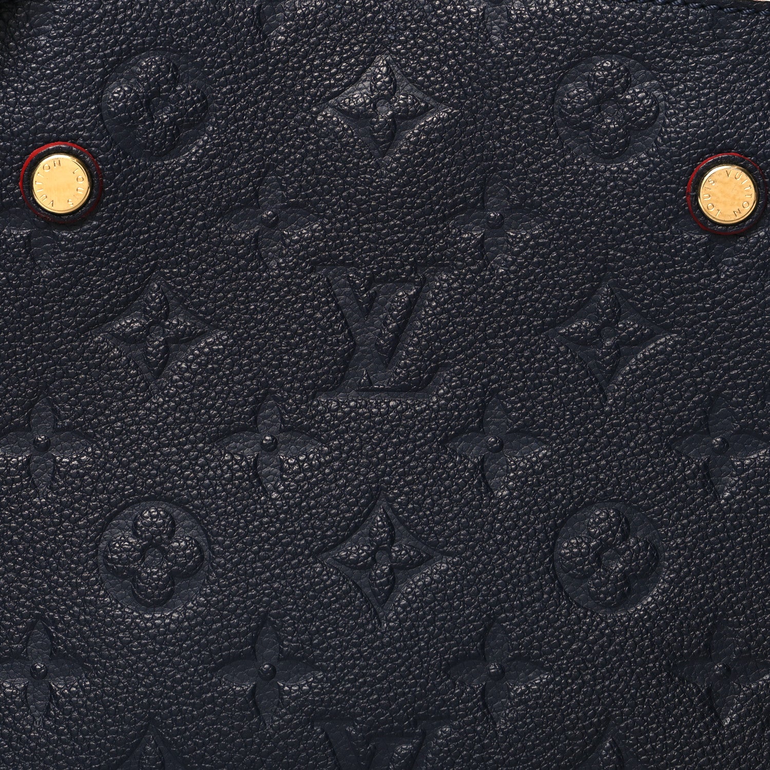 Louis Vuitton Empreinte Montaigne BB Marine Rouge 8 of 11