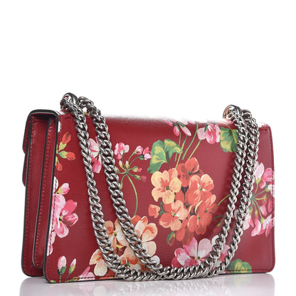 Gucci Calfskin Blooms Print Small Dionysus Shoulder Bag Romantic Cherry Multicolor 3 of 7
