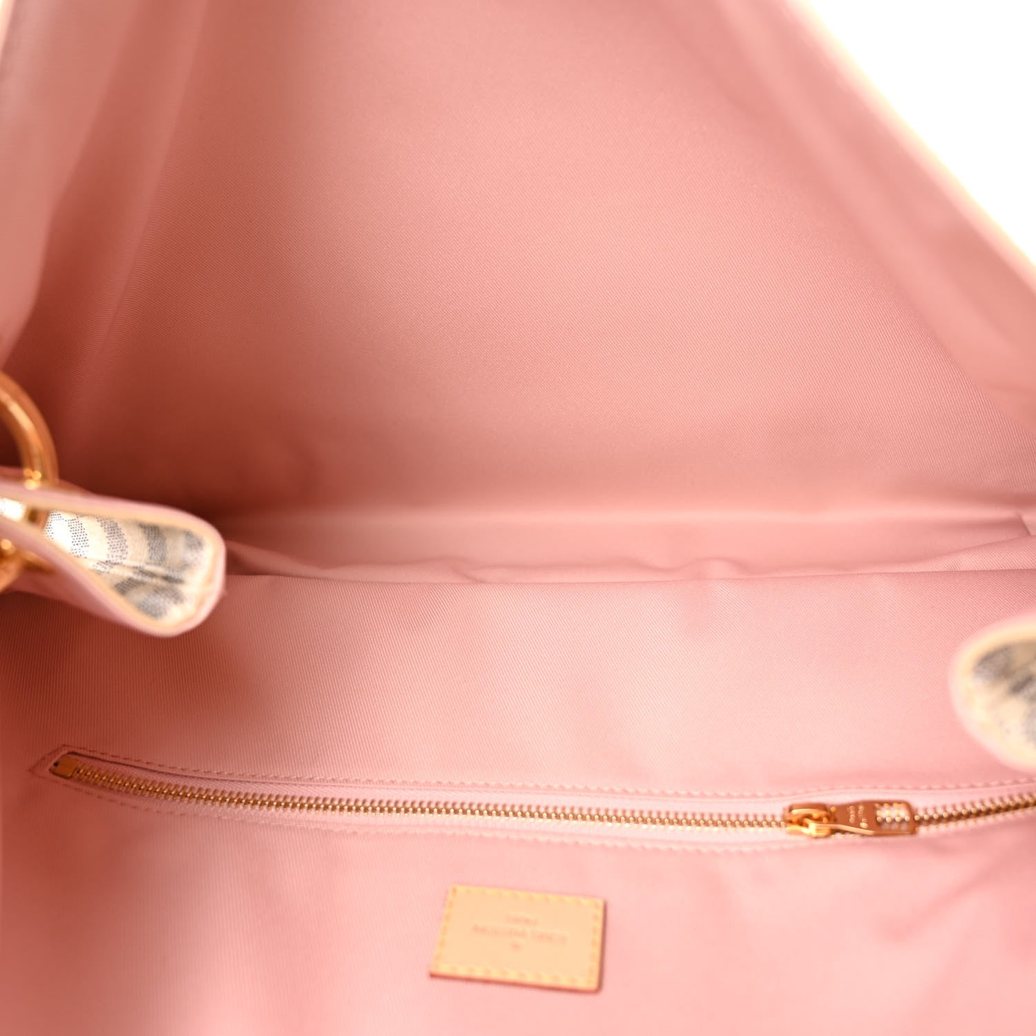 Louis Vuitton Damier Azur Graceful MM Rose Ballerine 5 of 9
