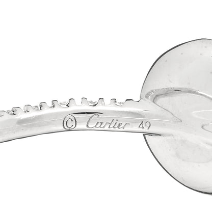 Cartier 18K White Gold Diamond Etincelle De Cartier Cluster Ring 49 4.75 3 of 3