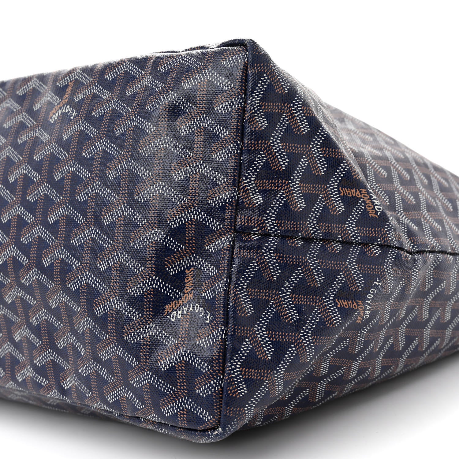 Goyard Goyardine Saint Louis GM Navy 10 of 12