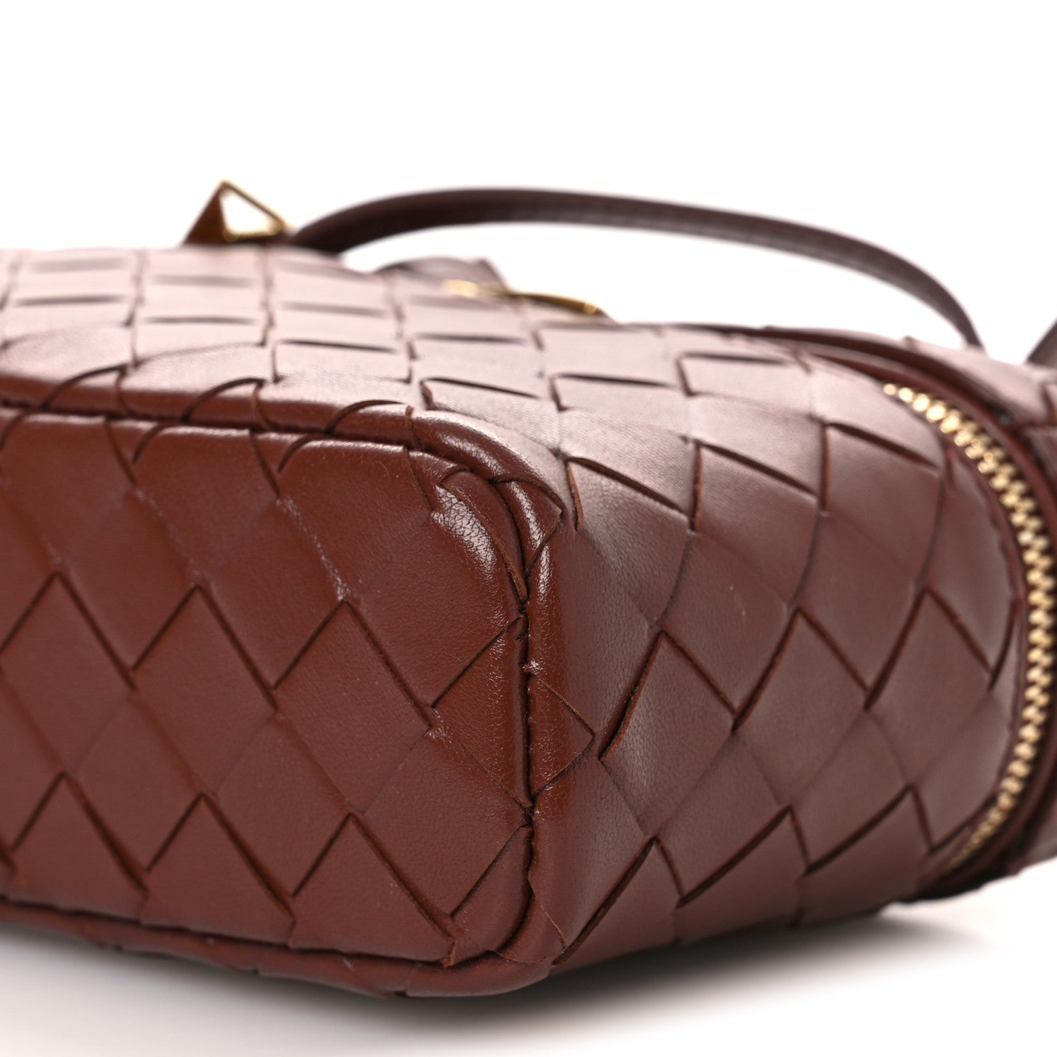 Bottega Veneta Nappa Intrecciato Bang Bang Vanity Case Sapele 10 of 10