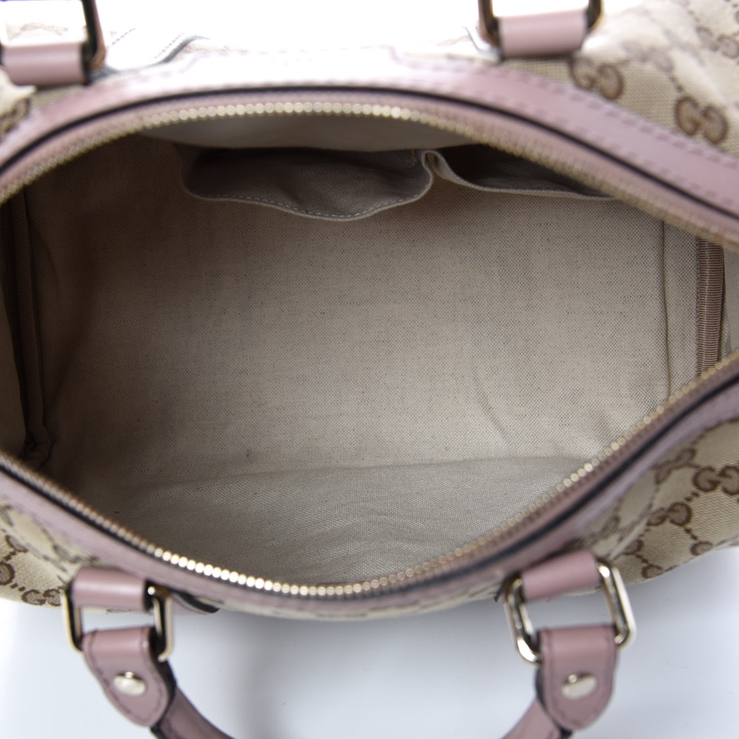 Gucci Monogram Medium Joy Boston Light Pink 6 of 17